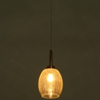 Светильник &laquo;Кейти&raquo; 1х40Вт Е27 золото 14х14х29,5+100см