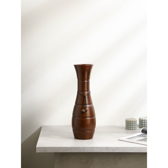 Ваза &laquo;Ололара&raquo;, красная глина, 39 см, 1 сорт, Иран