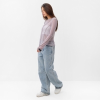 Лонгслив сетка женский MIST, размер 46, серый