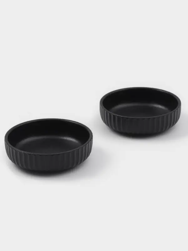 Набор соусников 2 шт Magisto Line 9*2.5 см цвет черный
