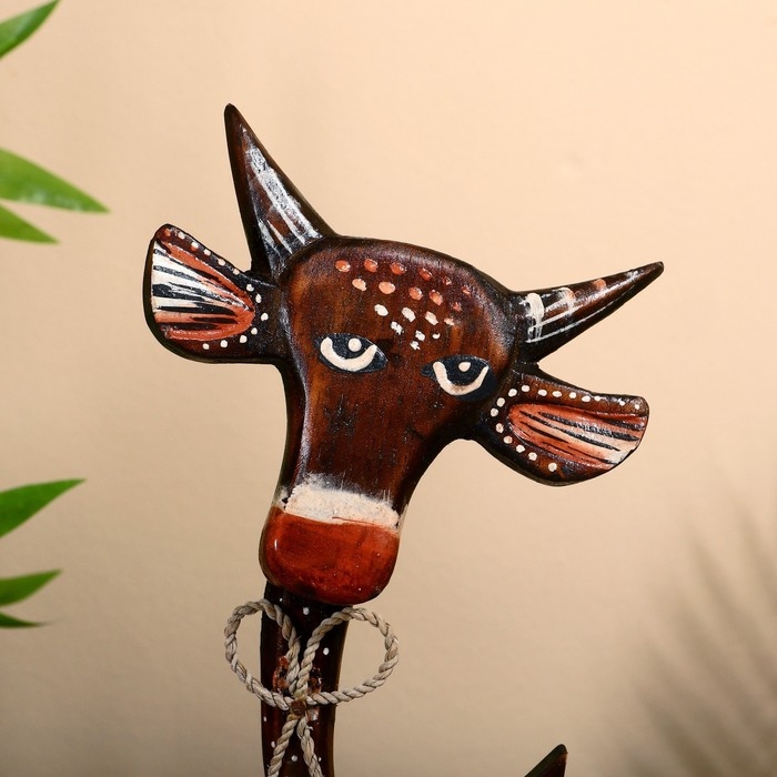 Сувенир на подставке &laquo;Коровка&raquo;, 10&times;5&times;31 см, дерево