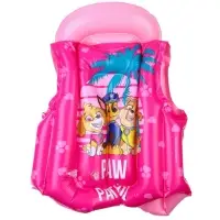 Жилет надувной для плавания, детский, Щенячий патруль, цвет розовый