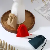 Мешочек бархатный &laquo;Ассорти новогодний&raquo;, 9&times;10, МИКС