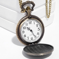 Часы карманные "Волк", кварцевые, цепочка l-40 см, d-4.5 см Часы карманные "Волк", кварцевые, цепочка l-40 см, d-4.5 см