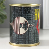 Подарочные носки в банке &laquo;Нирвана&raquo;, (внутри носки мужские, цвет чёрный)