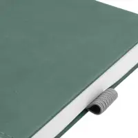 Ежедневник Horizon, недатированный, серый с зеленым