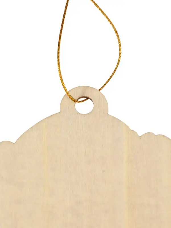 Подвеска новогодняя деревянная "Лошадка "