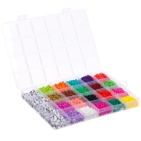 Набор для творчества &laquo;Создай своё украшение&raquo;, бисер, буквы, 24 вида