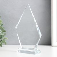 Стела наградная стекло "Айсберг" 17х13х4,5 см