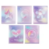 Тетрадь 48 листов, в клетку &laquo;Перламутр&raquo;, мелованный картон, МИКС