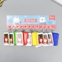 Фонарик брелок для ключей на кольце &laquo;Варежки: Поймай счастье&raquo;, 6.5&times;3.5&times;1 см