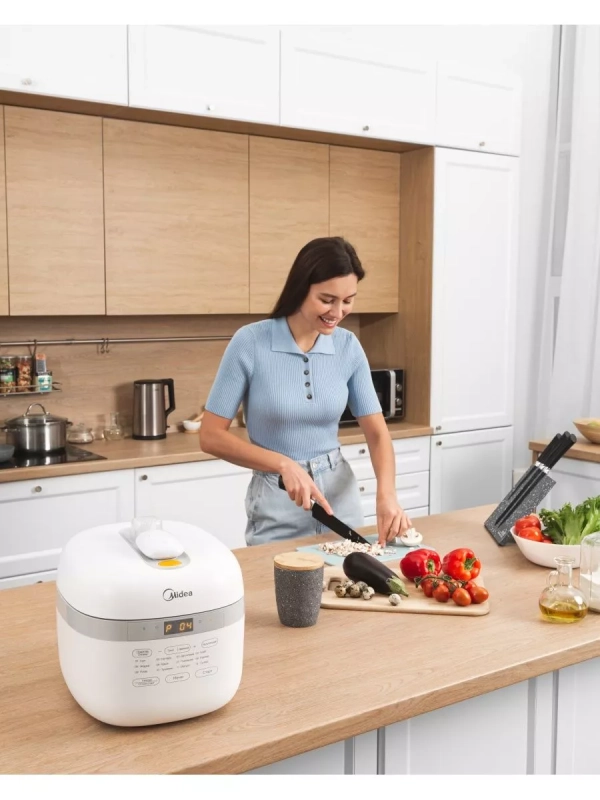 Мультиварка скороварка MPC-6004, чаша Daikin 5 л, сенсор