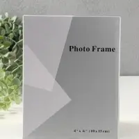 Фоторамка металл на 1 фото 10х15 см "Зебра" золото гальваника 1,7х14,2х19,3 см