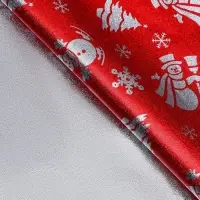 Плёнка упаковочная фольгированная, 70&times;50 см, красный