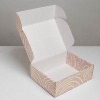 Коробка подарочная складная, упаковка, &laquo;Ван Гог&raquo;, 27 х 21 х 9 см