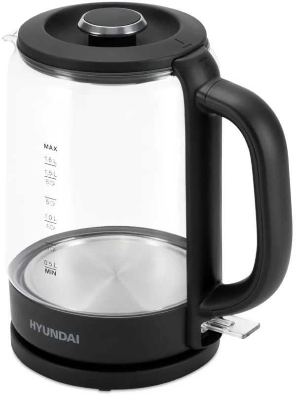 Чайник HYK-G3402 1.7л. 2200Вт серый