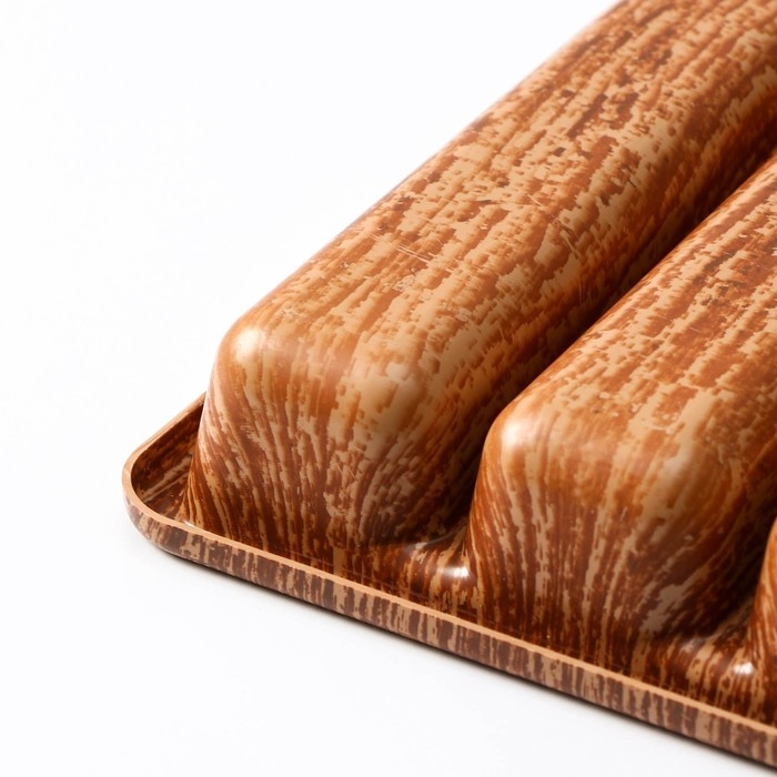 Лоток для столовых приборов &laquo;Вуди&raquo;, 36&times;20&times;5 см, 4 отделения