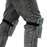 Наколенники защитные, универсальные, 19 &times; 16.5 см, серые