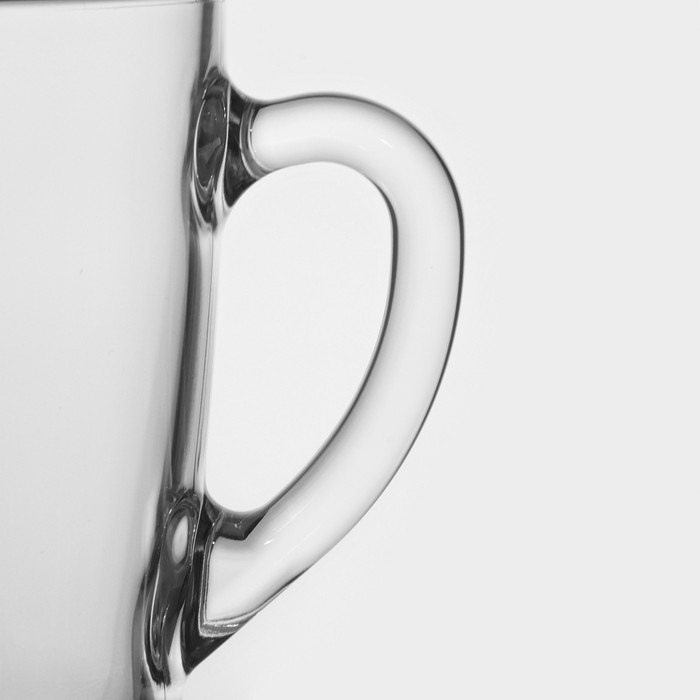 Кружка стеклянная &laquo;Капучино&raquo;, 300 мл