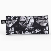 Пенал школьный текстильный &laquo;Аниме&raquo;, 20&times;8 см