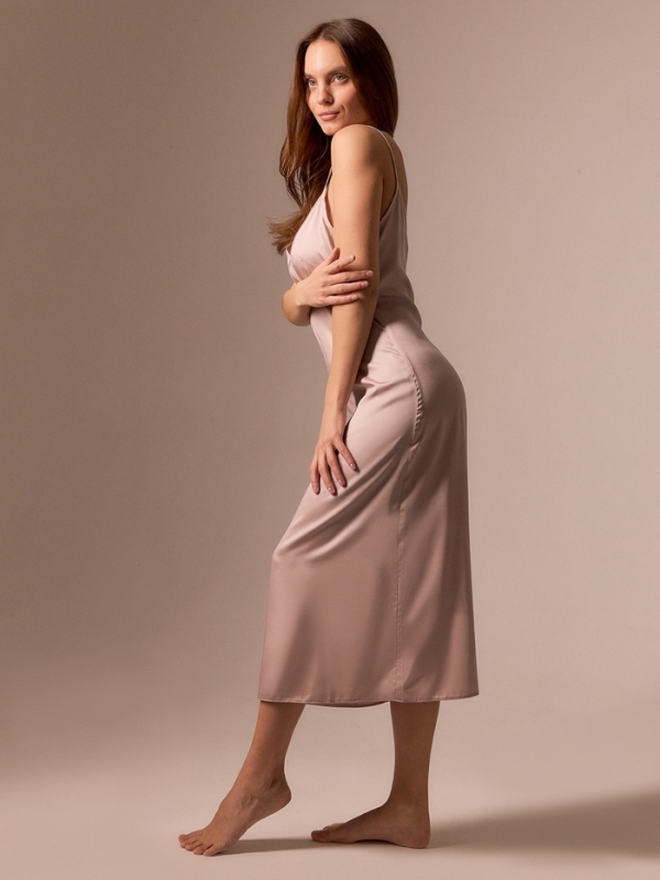 Сорочка женская SL HOME р. S, пудровый