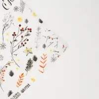 Бумага упаковочная тишью, новогодняя упаковка &laquo;Новогодняя ёлочка&raquo;, 50&times;66 см