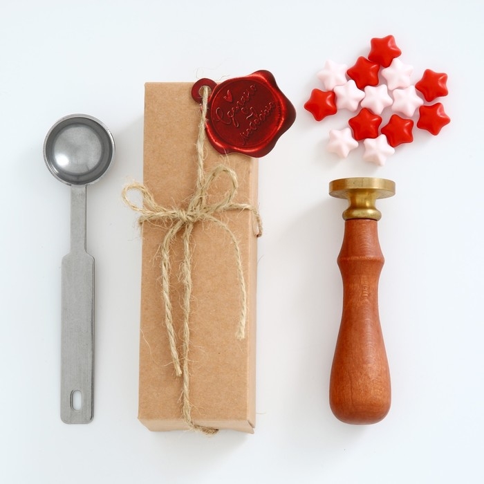 Сургучная печать &laquo;Сделано с любовью&raquo;, 12.5 х 4 х 4 см