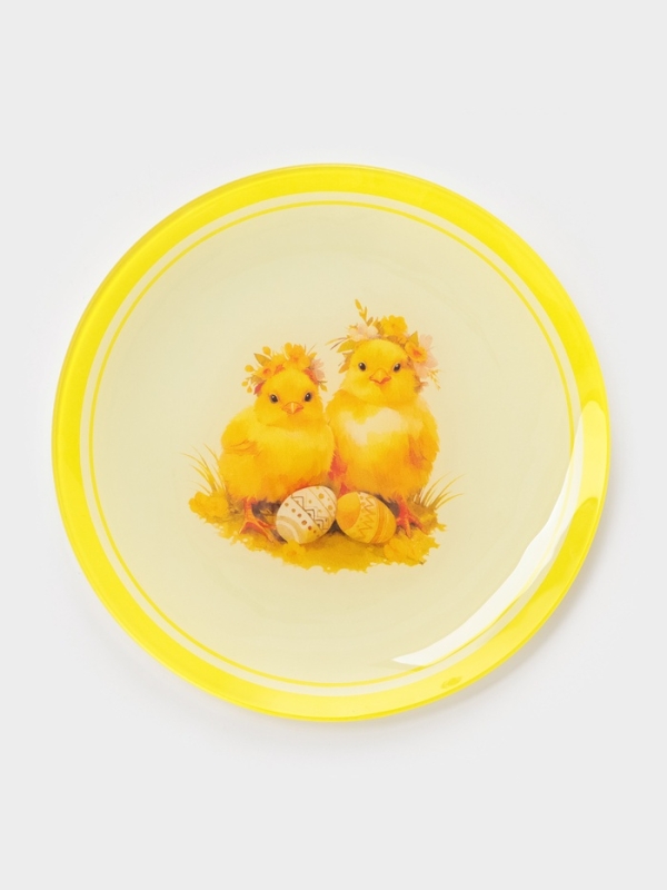Тарелка "Пасха. Милые цыплята", 20х20х1,3 см