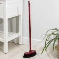 Щётка для пола жесткая &laquo;Комфорт&raquo; с черенком, МИКС
