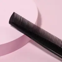 Расчёска складная, 20/10&times;2.8 (&plusmn;1) см, чёрная