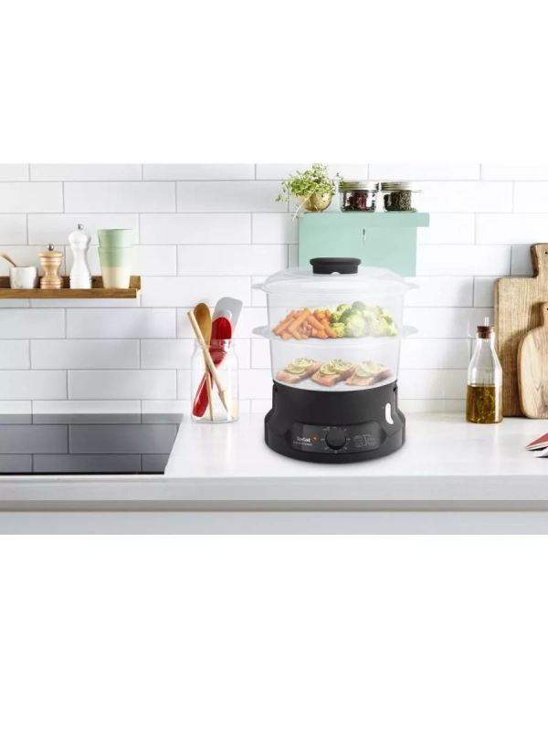 Электрическая пароварка Minicompact VC139810, с 2 корзинами