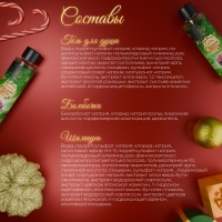 Новогодний подарочный набор косметики «Зимняя сказка», с ароматом розы и корицы. Зеленая серия Новогодний подарочный набор косметики «Зимняя сказка», с ароматом розы и корицы. Зеленая серия