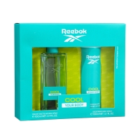 Подарочный набор косметики женский Reebok Cool Your Body: туалетная вода, 100 мл + дезодорант, 150 мл