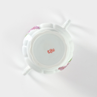 Сахарница фарфоровая «Сирень», 550 мл, с крышкой Сахарница фарфоровая «Сирень», 550 мл, с крышкой