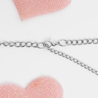 Кулон детский &laquo;Выбражулька&raquo; бантики-конфетки, цвет МИКС в серебре