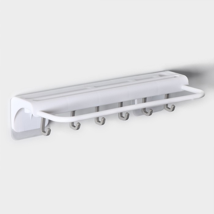 Держатель для ножей и кухонных принадлежностей, 25,5&times;11&times;5 см, цвет белый