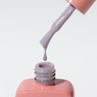 Гель лак для ногтей &laquo;SIMPLE&raquo;, 3-х фазный, 10 мл, LED/UV, цвет серый (108)