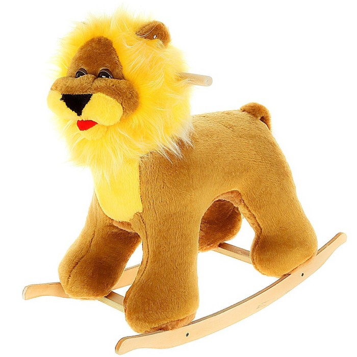 Мягкая качалка &laquo;Лев&raquo;, МИКС