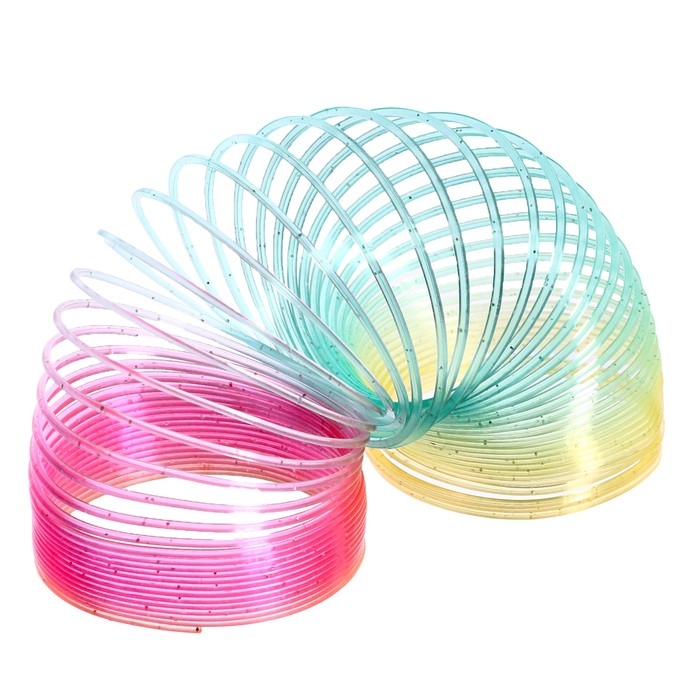 Пружинка-радуга &laquo;Блеск&raquo;, 6,3 &times; 6 см