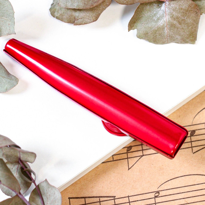 Музыкальный инструмент Казу Music Life, красный