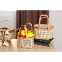 Корзина для хранения Доляна Nature, 20&times;13&times;13, бамбук