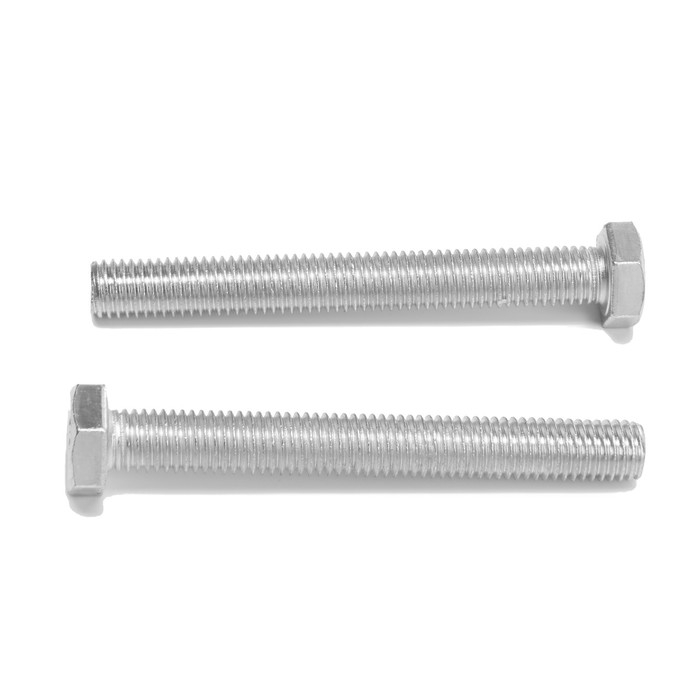 Болт ТУНДРА, оцинкованный, DIN 933, класс прочности 8.8, М12х100 мм, 1 кг Болт ТУНДРА, оцинкованный, DIN 933, класс прочности 8.8, М12х100 мм, 1 кг