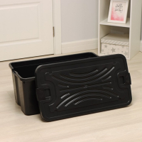 Контейнер для хранения с крышкой &laquo;Эконом&raquo;, 75 л, 79&times;41,5&times;33 см, цвет МИКС