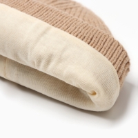 Шапка детская MINAKU, цвет бежевый, р-р 46-48