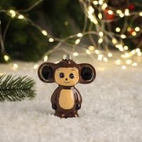 Ёлочное украшение "Чебурашка", в подарочной упаковке, h-9 см