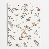 Новогодний подарочный набор "Зайка", варежки р-р 19 и аксессуары