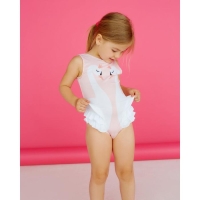 Купальник детский KAFTAN &laquo;Лебедь&raquo;, рост 98-104 (30)