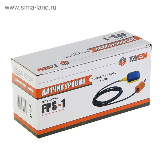 Датчик уровня TAEN FPS-1, поплавкового типа, кабель 3 м Датчик уровня TAEN FPS-1, поплавкового типа, кабель 3 м