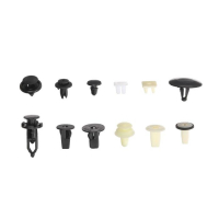 Клипсы и пистоны крепежные, 12 видов, набор 146 шт Клипсы и пистоны крепежные, 12 видов, набор 146 шт