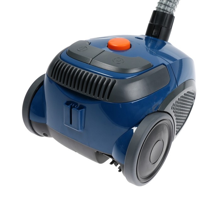 Пылесос Zelmer ZVC241P, 900/800 Вт, 2 л, сине-оранжевый